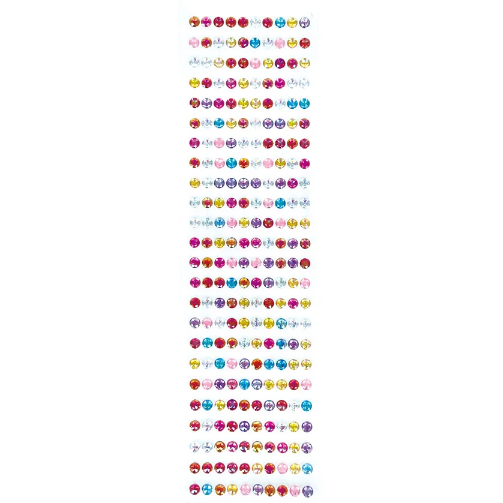 Adhesive Rhinestone Sticker 5mm