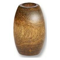 Wooden Beads Walnut 13mm x 25mm 22/pk