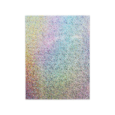 Holographic Poster Board 20" x 26" 1 Sheet Silver Sparkle