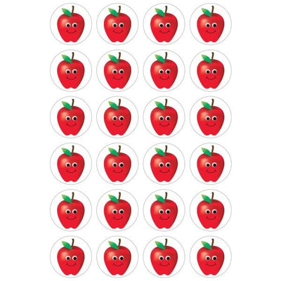 Happy Apples Stickers 1" (20 Sheets)