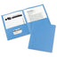 Two Pocket Paper Folders (Assorted, 100 Pack)