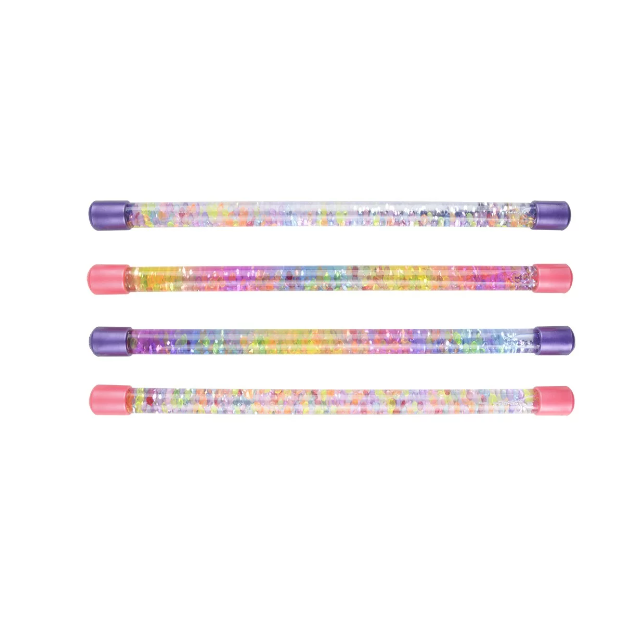 Glitter Water Baton 12" 12/pk