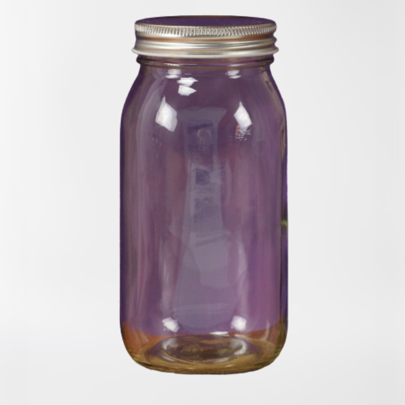 7" Glass Jar