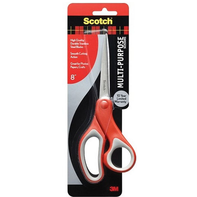 Scotch Multi Purpose 8" Scissors 1/pc