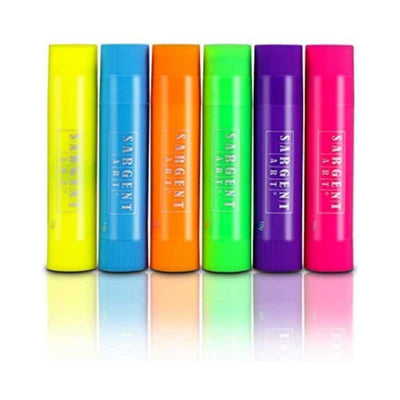 Tempera Stick Fluorescent 6/pk