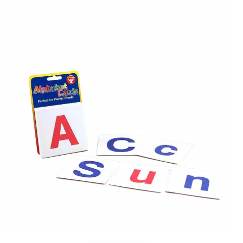 Pocket Chart Alphabet Cards Uppercase Lowercase Combo