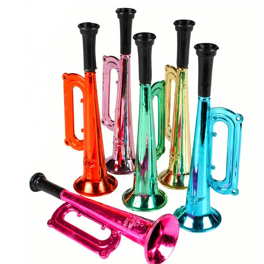 Metallic Trumpet 6" 12/pk