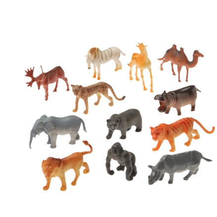 Mini Wild Animals 10/pk