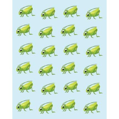 Grasshopper Stickers 1" (6 sheets) Discontinued