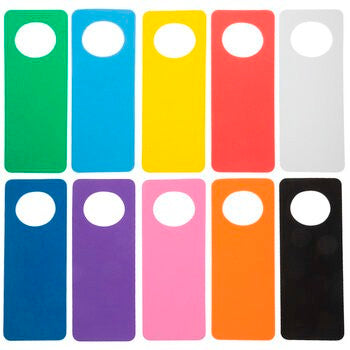 Round Foam Door Hanger 10/pk