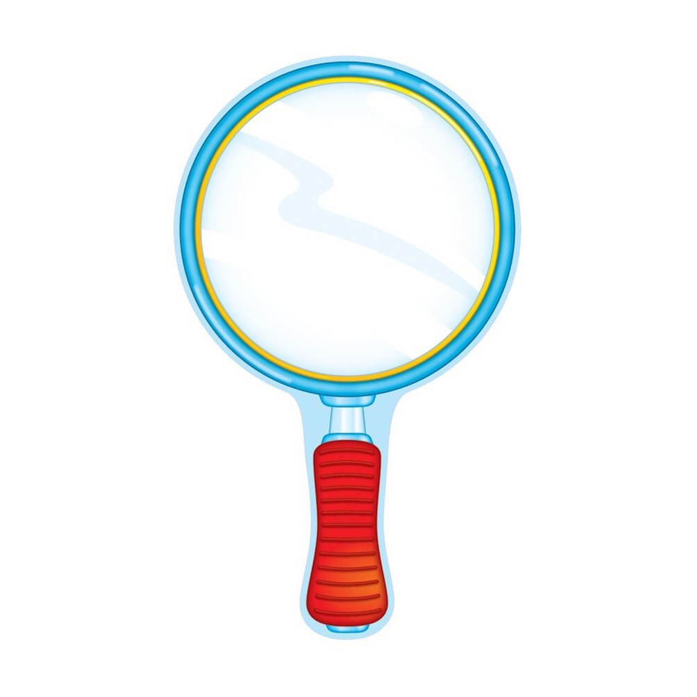 Magnifying Glass Cutouts 36/pk 6"