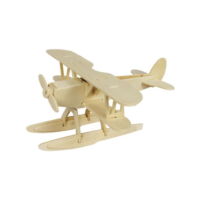 3D Wooden Puzzle Hydroplane