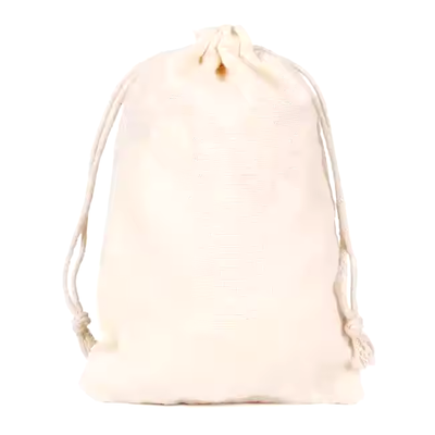 Cotton Drawstring Bags 3.6" x 4.8" 20/pk