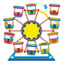 Ferris Wheel Fun Bulletin Board Set 32" x 35 1/2" 1/pk (Discontinued)