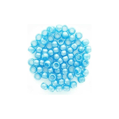 Pony beads 6x9mm 750/pk (Baby Pink)