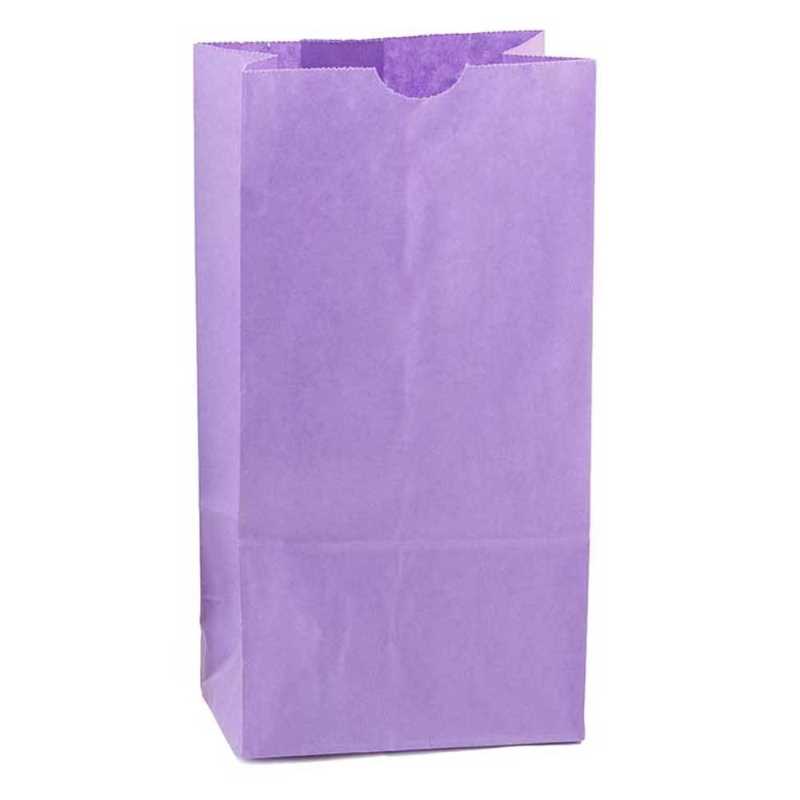 Craft Paper Bags (Small, Red, 100)