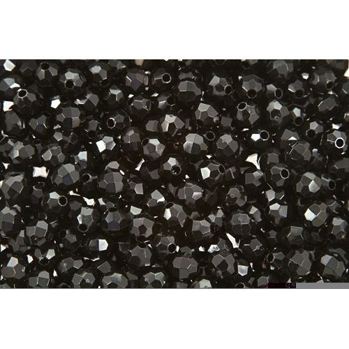 Faceted Round Transparent Bead 8mm 900/pk