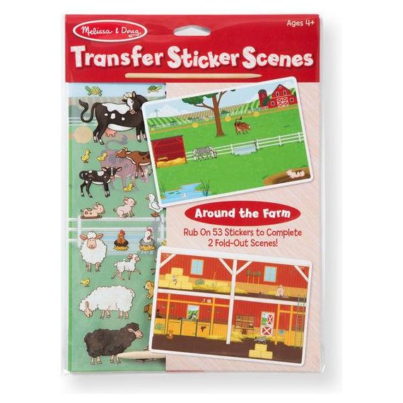 Transfer Sticker Scenes - Around the Farm