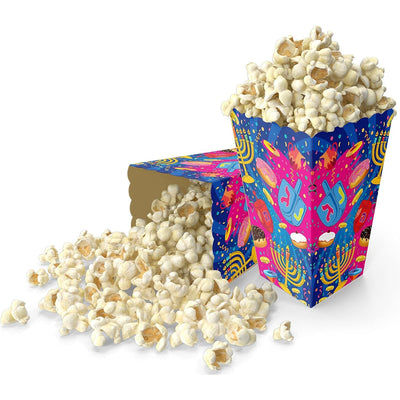 Chanukah Popcorn Box  10/pk