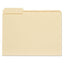 File Folders 1/3 Cut Letter (Manila, 100 Pack)