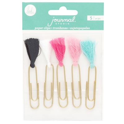 Embellishment- Journal Studio- Paper Clips - Tassel