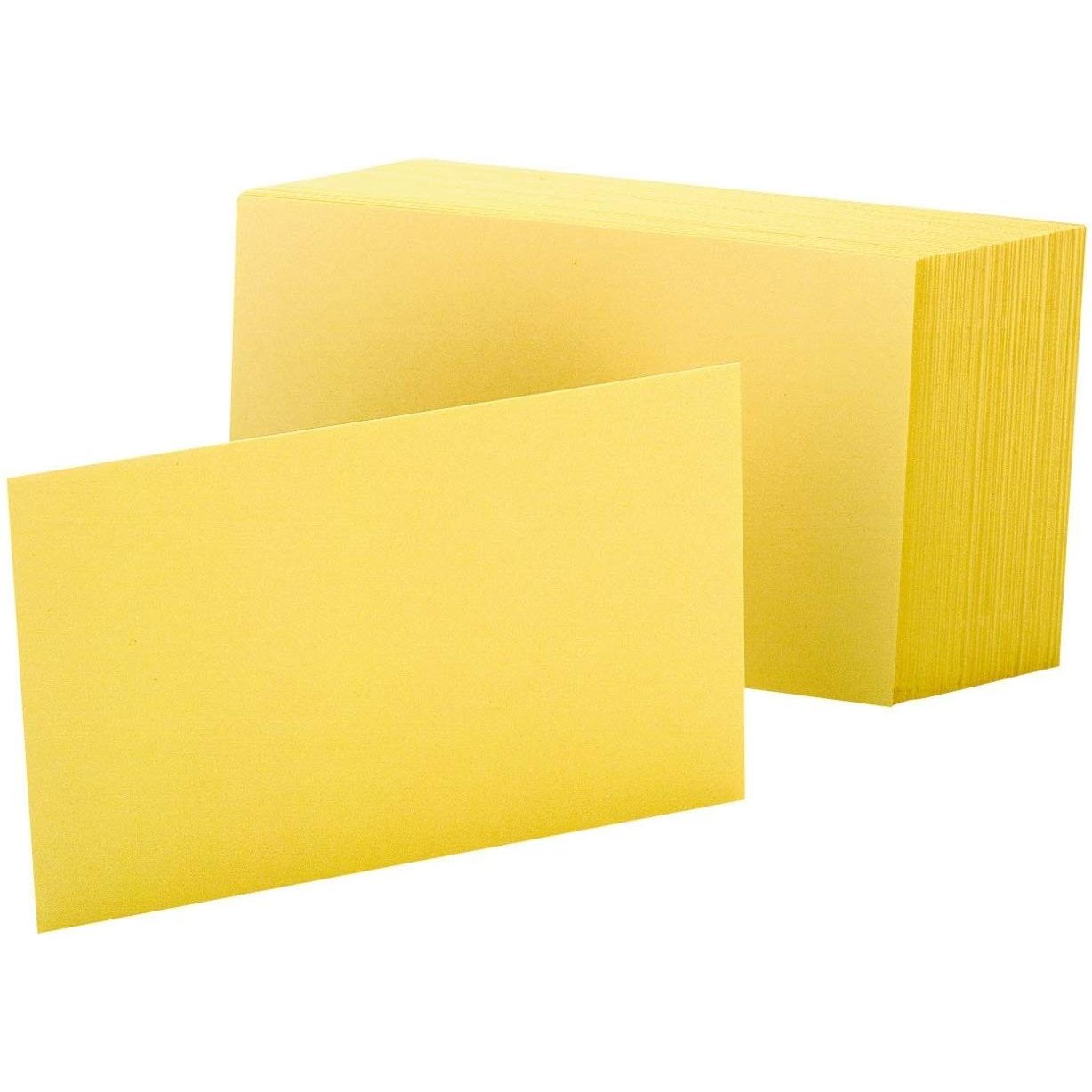 Index Cards 100/Pack (Ruled, White, 4" x 6")