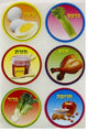 Karrah Symbol stickers 2" 6 Sets in Pack (closeout)