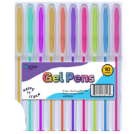 Gel Ink Pens 10/pk