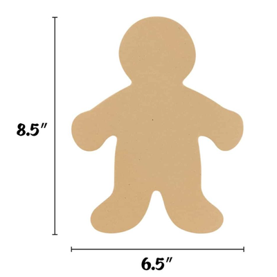 Multicolor People Cardstock Cutouts 8.5" 24/pk