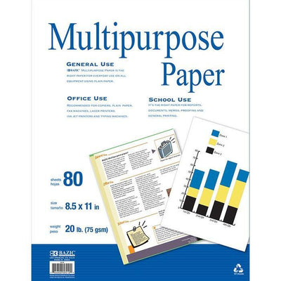 80 Ct. White Multipurpose Paper