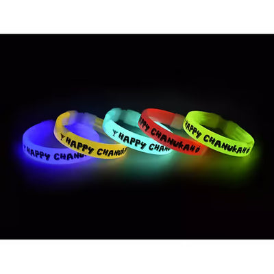 Chanukah Glow Wrist Band 1 Pc