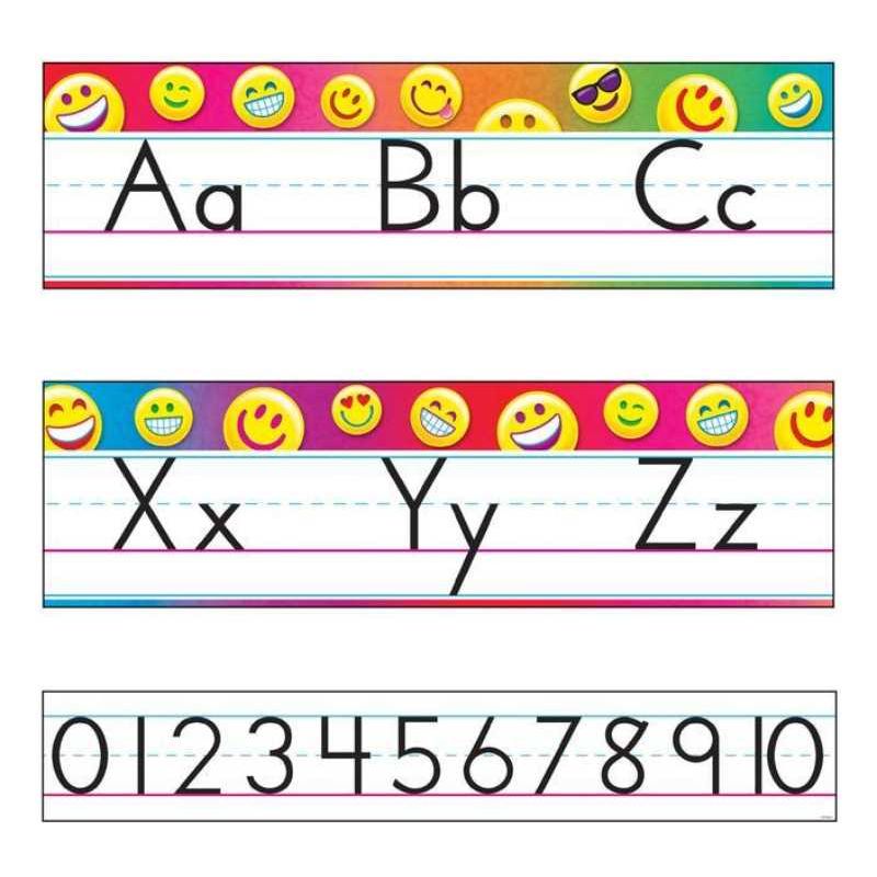 Emoji Manuscript Bulletin Board Set (Discontinued)