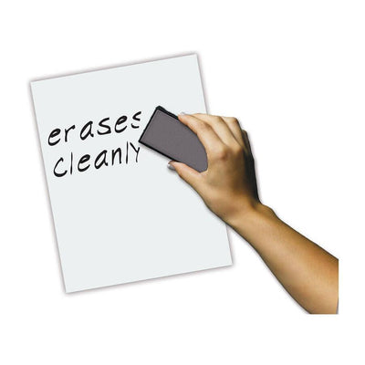 Dry Erase Poster Board 22" X 28" White 25 Sheets