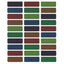 Metallic Rectangle Stickers 1 1/4" (10 Sheets)