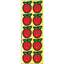 Large Smile Apples Stickers Die Cut