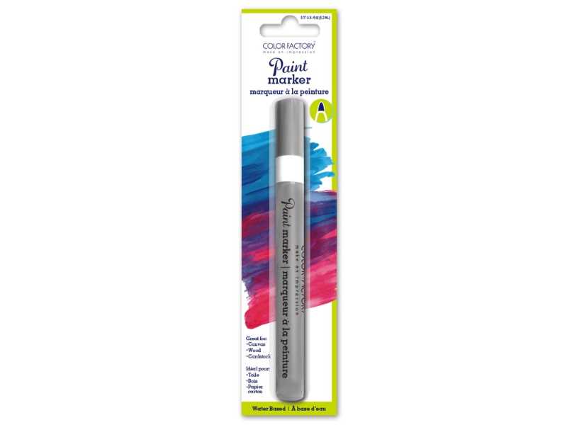 Water Based Paint Marker (Silver Metallic)