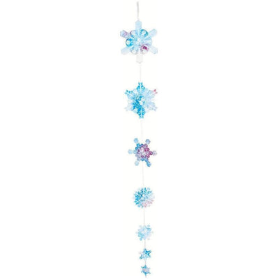 Double Sided Winter Sparkle Snowflake Hanging Decoration (Discontinued)