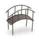 Metal Garden Bridge - Rusty Color -3.5x3.25X1.75"