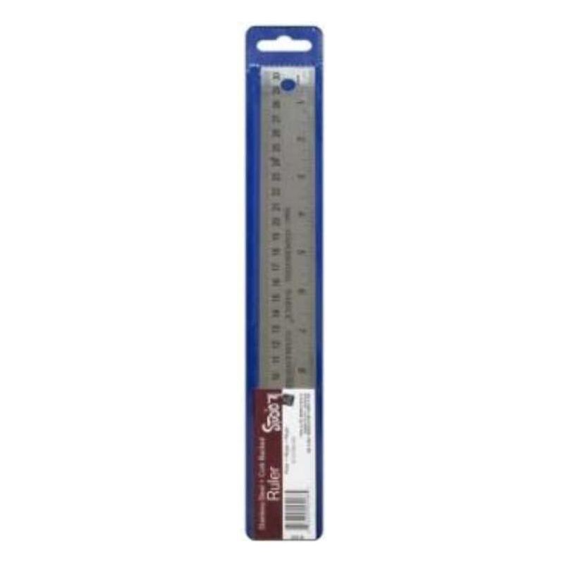 Ruler (Stainless Steel, 12", 1/pk)