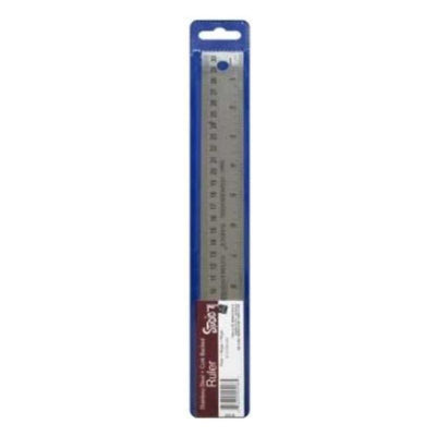 Ruler (Stainless Steel, 12", 1/pk)
