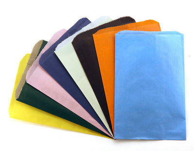 Pinch Bottom Bags (12" x 15", Assorted Colors, 14/pk)