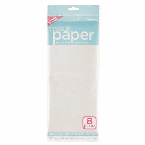 Tissue Paper 15/pk 20x20" (White)