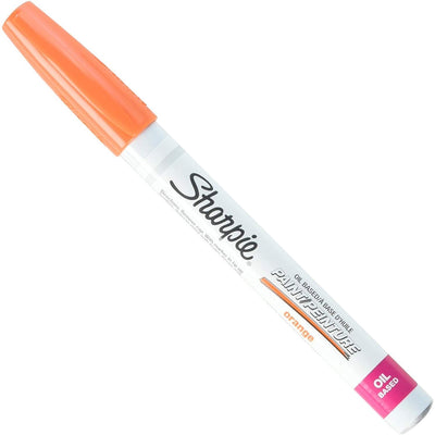 Permanent Uni Paint Marker Fine Tip (Orange) 1/pc
