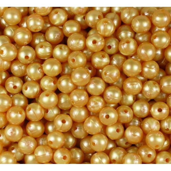 Gold Pearl Beads 8mm 300/pk