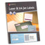 White Laser Labels 100/pk (30/pg) avery# AVE30600