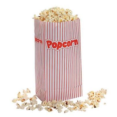 Popcorn Bags 5" x 3 1/4" x 10" 12/pk