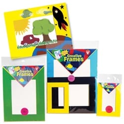 Bright Paper Frames 12/pk