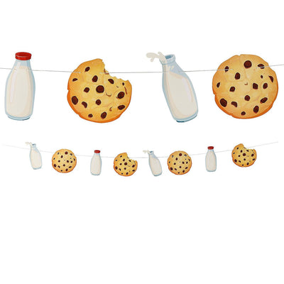 7 Ft. Milk & Cookies Ready-to-Hang Garland