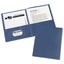 Two Pocket Paper Folders (Assorted, 100 Pack)