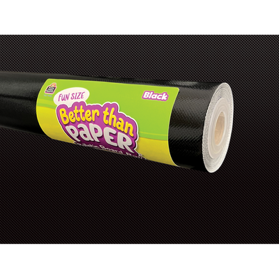 Better Than Paper Bulletin Board Roll (Fun Size Black), 18” x 12'